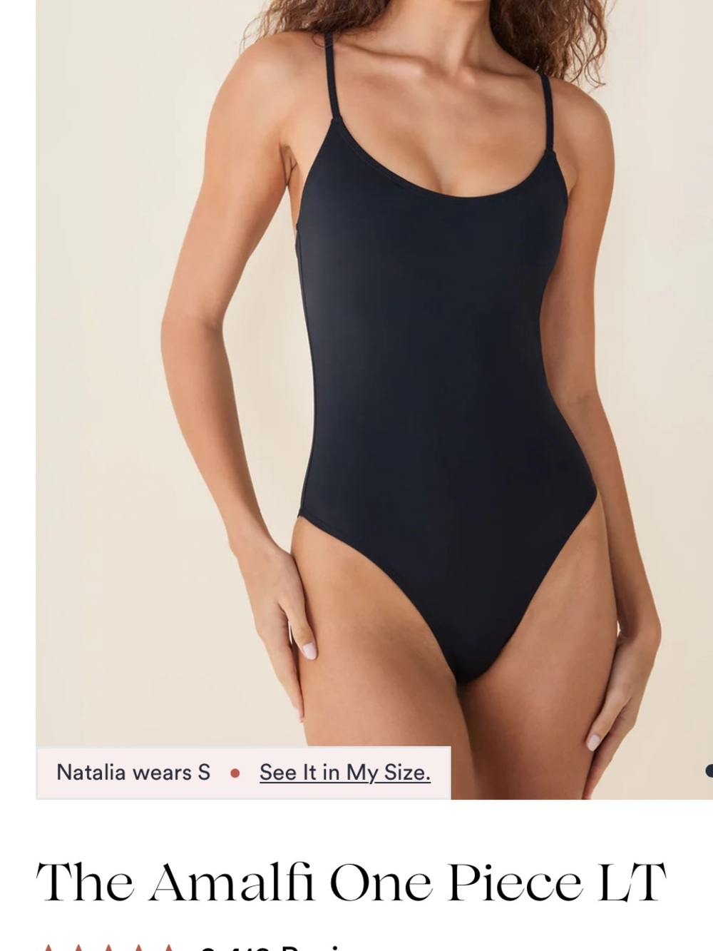 Andie The Amalfi One Piece 
Eco Nylon - Black - Long Torso 
3X